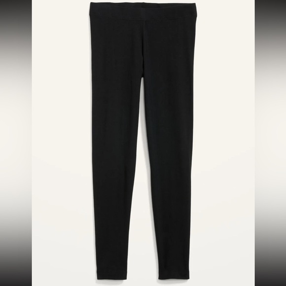 NWT Old Navy 3-Pack High-Rise Jersey Leggings Pants Leggings Women (L) - Picture 2 of 3